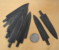 Metal trade points for traditional arrow making
