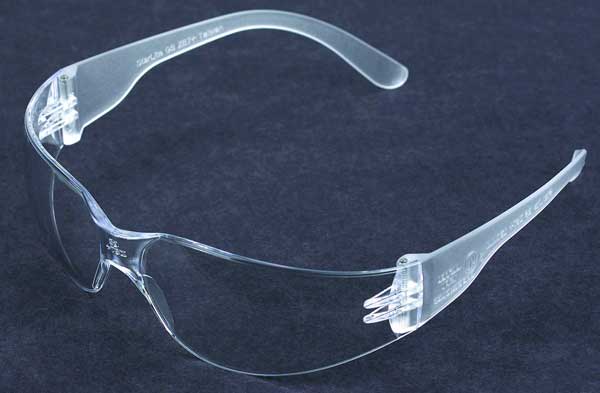safety glasses for flintknapping and general use