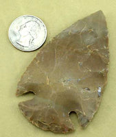 Indian stone knapped spear arrowhead point 

