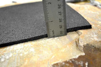 thickness of medium rubber leg pad flintknapping tool
